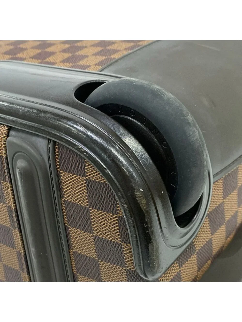 Louis Vuitton Travel Bag Damier Pegase 55 Ebene Diamond No Lock